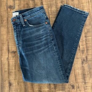 Madewell, midrise, cropped Jean, size 28